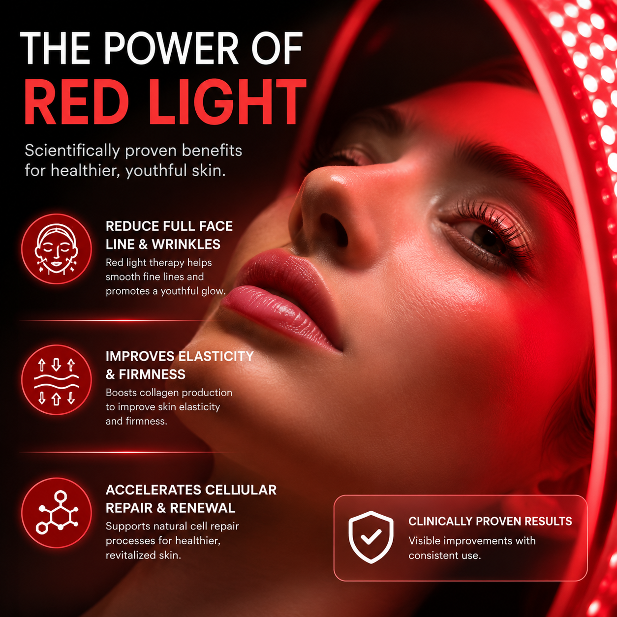 Revolutionary LED Face Mask – Spa-Quality Skin Treatment at Home