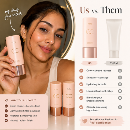 Tarte CC Tinted Serum | Brightens, Corrects & Evens Skin Tone