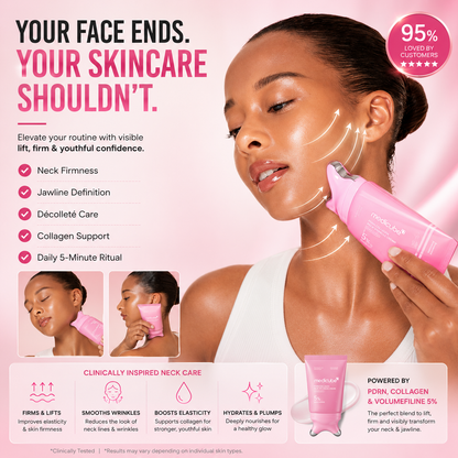 medicube PDRN Collagen Gua Sha Neck Wrinkle Cream for Firm, Youthful Skin