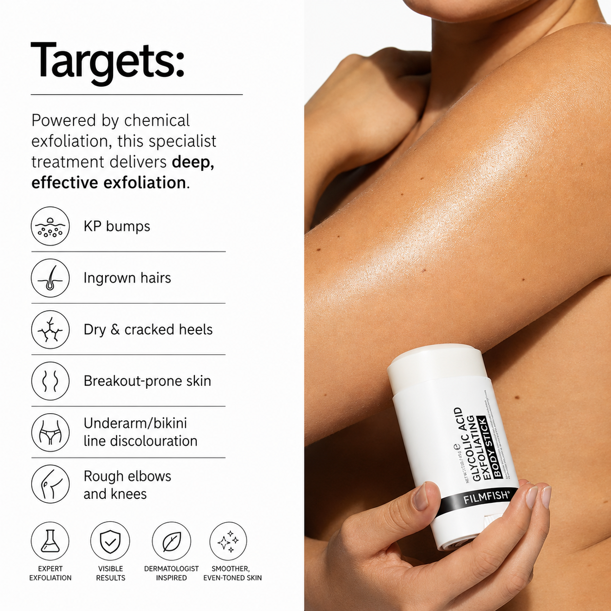 Advanced Glycolic Acid Exfoliating Body Stick
