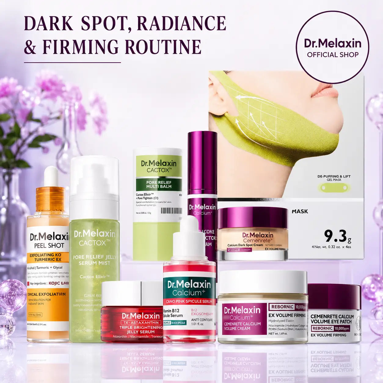 Dr. Melaxin Glass Skin Routine Set Brighten, Smooth & Firm UK