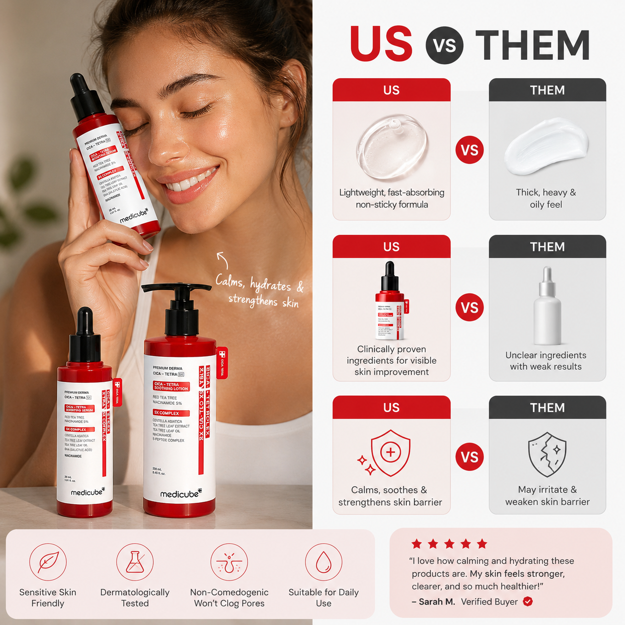 Rice Peel Shot Duo – Glass Skin Exfoliating Serum for Face & Body