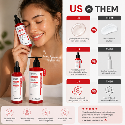 Rice Peel Shot Duo – Glass Skin Exfoliating Serum for Face & Body