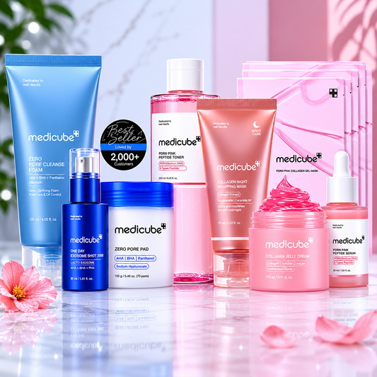 Medicube™ Glass Glow Set | 8 Korean Skincare Essentials