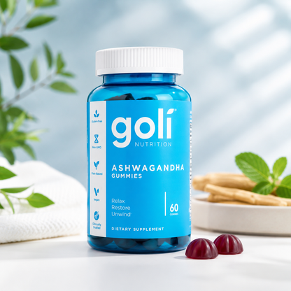 Goli Power Wellness Trio – ACV, Ashwagandha & Daily Biotics Gummies