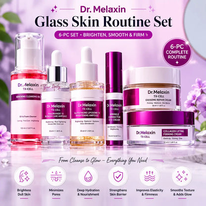 Dr. Melaxin Glass Skin Routine Set Brighten, Smooth & Firm UK