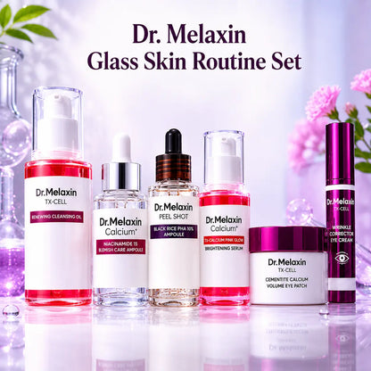 Dr. Melaxin Glass Skin Routine Set Brighten, Smooth & Firm UK